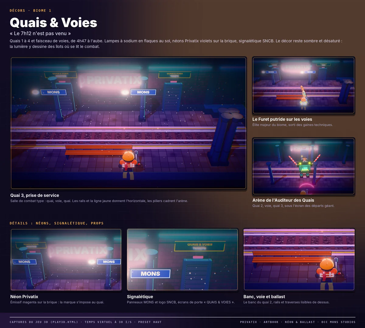 Planche « Quais & Voies » : « Le 7h12 n'est pas venu ».